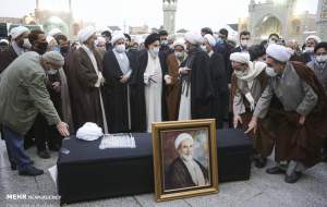 تصویری از آیت الله محمد یزدی