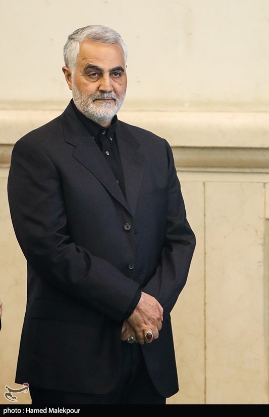 تصویری از حاج قاسم سلیمانی