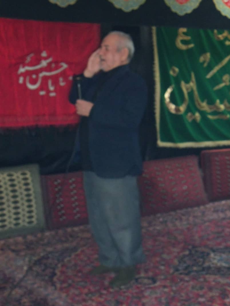 تصویری از حاج حسن وحیدی