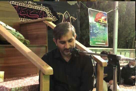 تصویری از خادم الحسین آمر قدم