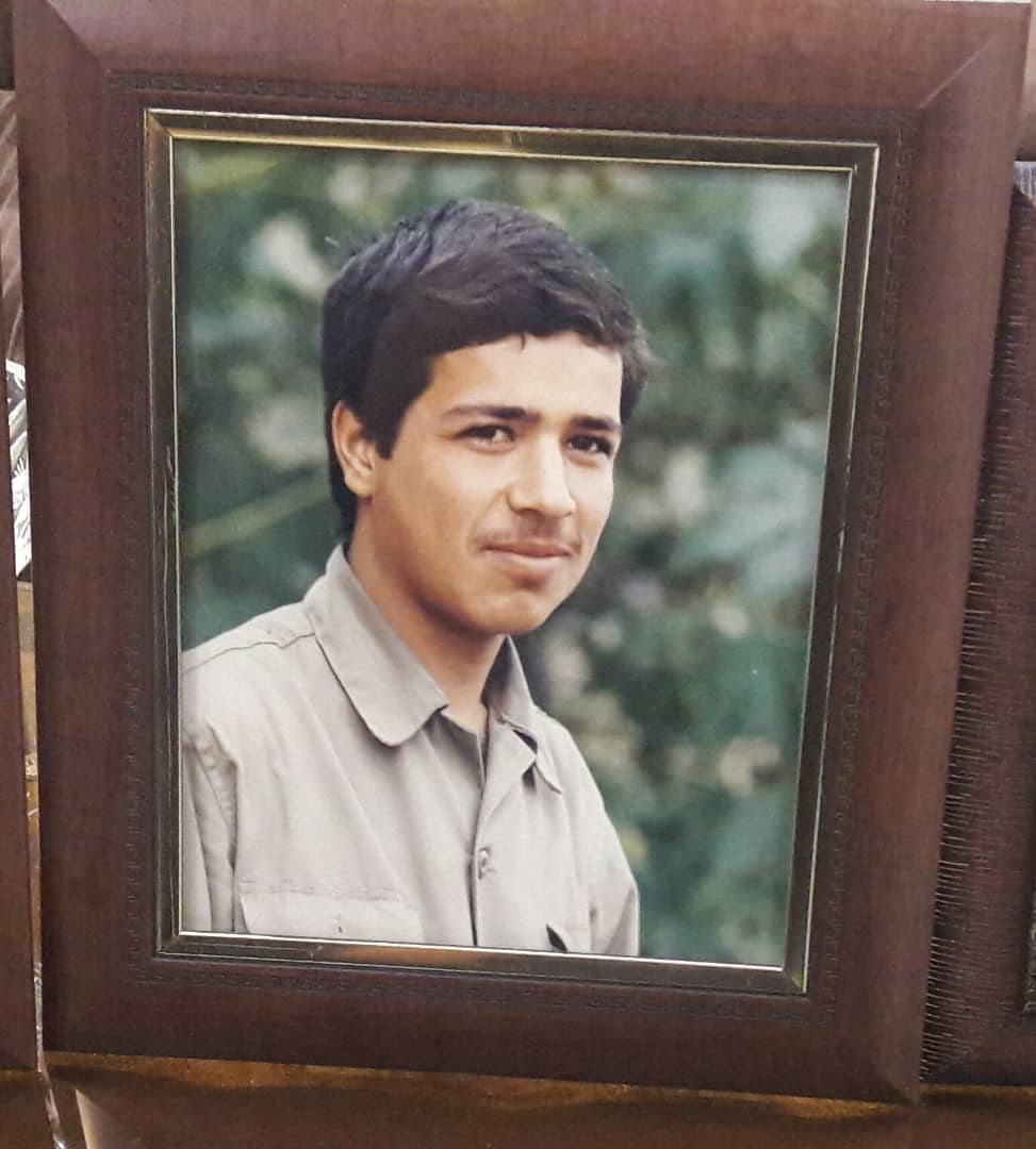 تصویری از حاجیه خانم حلیمه اکبری مادر شهید محمد محمودی