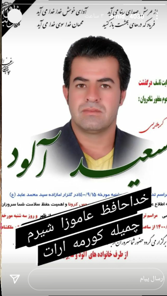 تصویری از سعید آلود