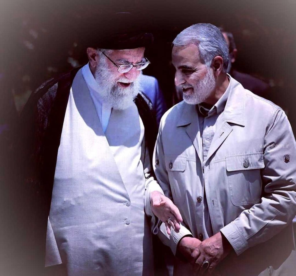 تصویری از حاج قاسم سلیمانی