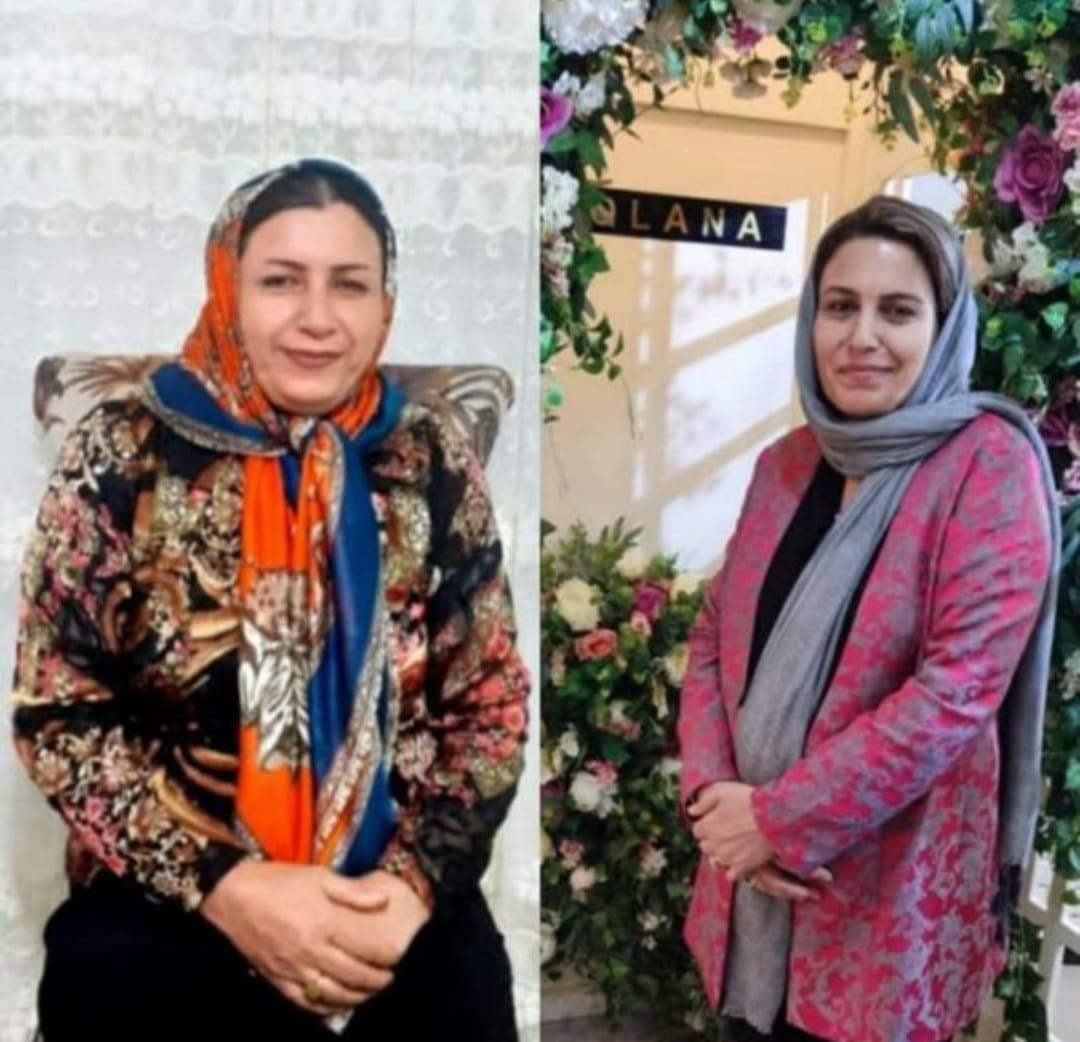 تصویری از زهرا و لیلا حسن نژاد