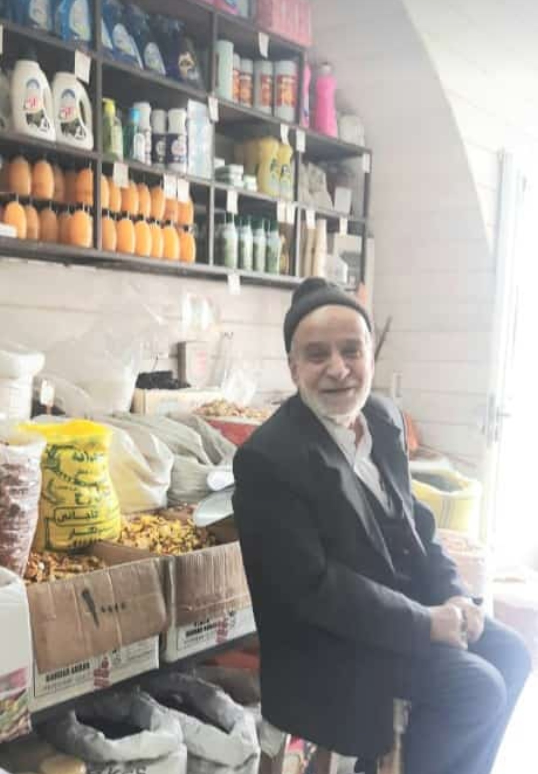 تصویری از ابوالشهید حاج غلامعلی علی عسگری