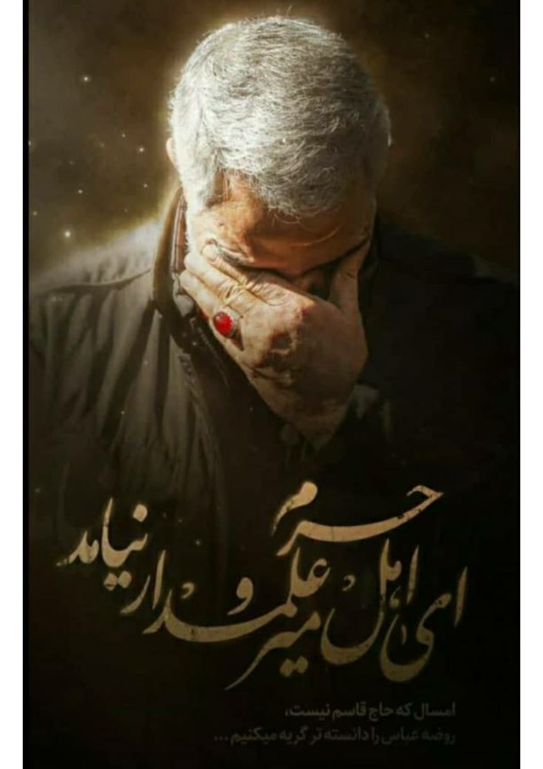 تصویری از حاج قاسم سلیمانی