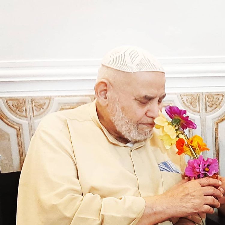 تصویری از المرحوم شاعرالادیب الحاج السیدناصر الشبری