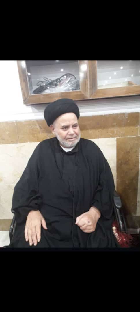 تصویری از المرحوم شاعرالادیب الحاج السیدناصر الشبری