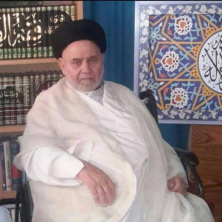 تصویری از المرحوم شاعرالادیب الحاج السیدناصر الشبری