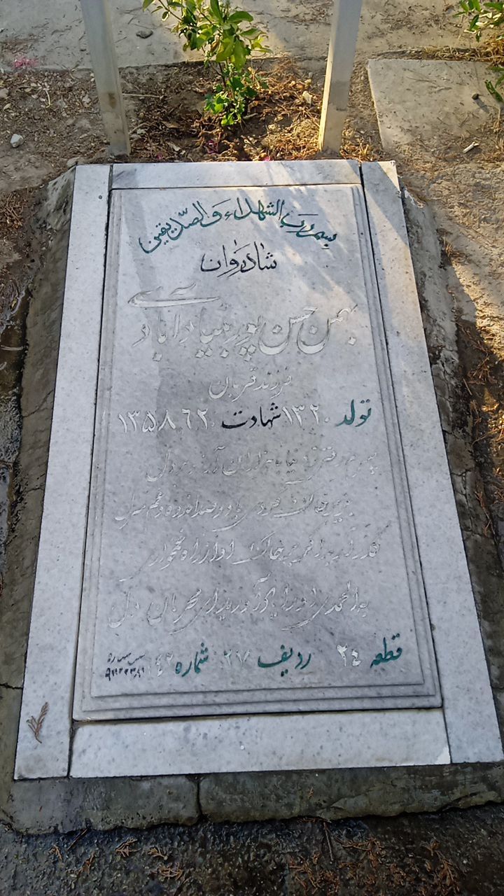 تصویری از بهمن حسن پور بنیادآباد