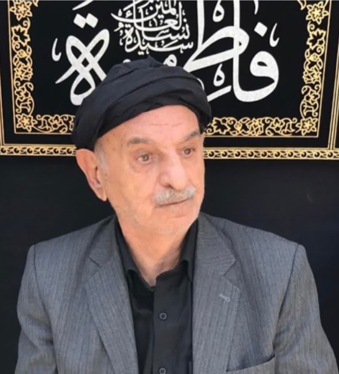 تصویری از خادم الحسین حاج مسعود برنجی باقری