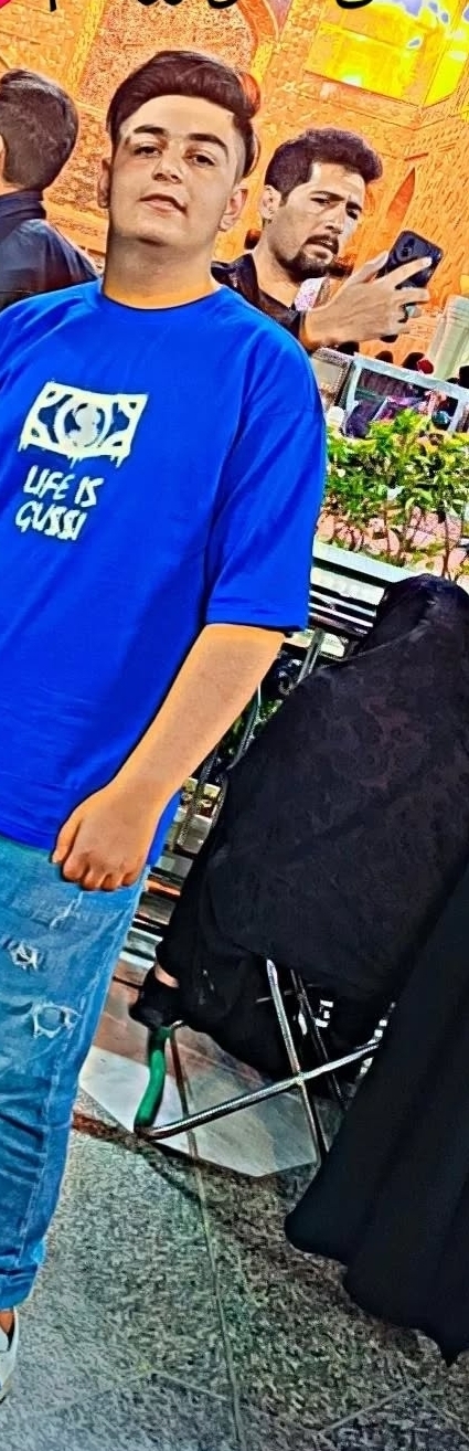 تصویری از جوان ناکام محمد مداحی