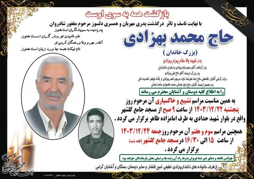 تصویری از محمد بهزادی
