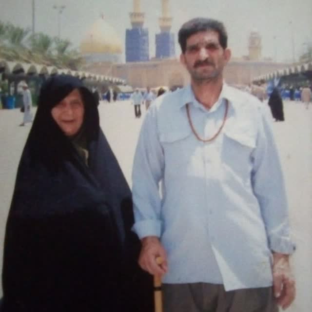 تصویری از حاجیه خانم محرم پرچ