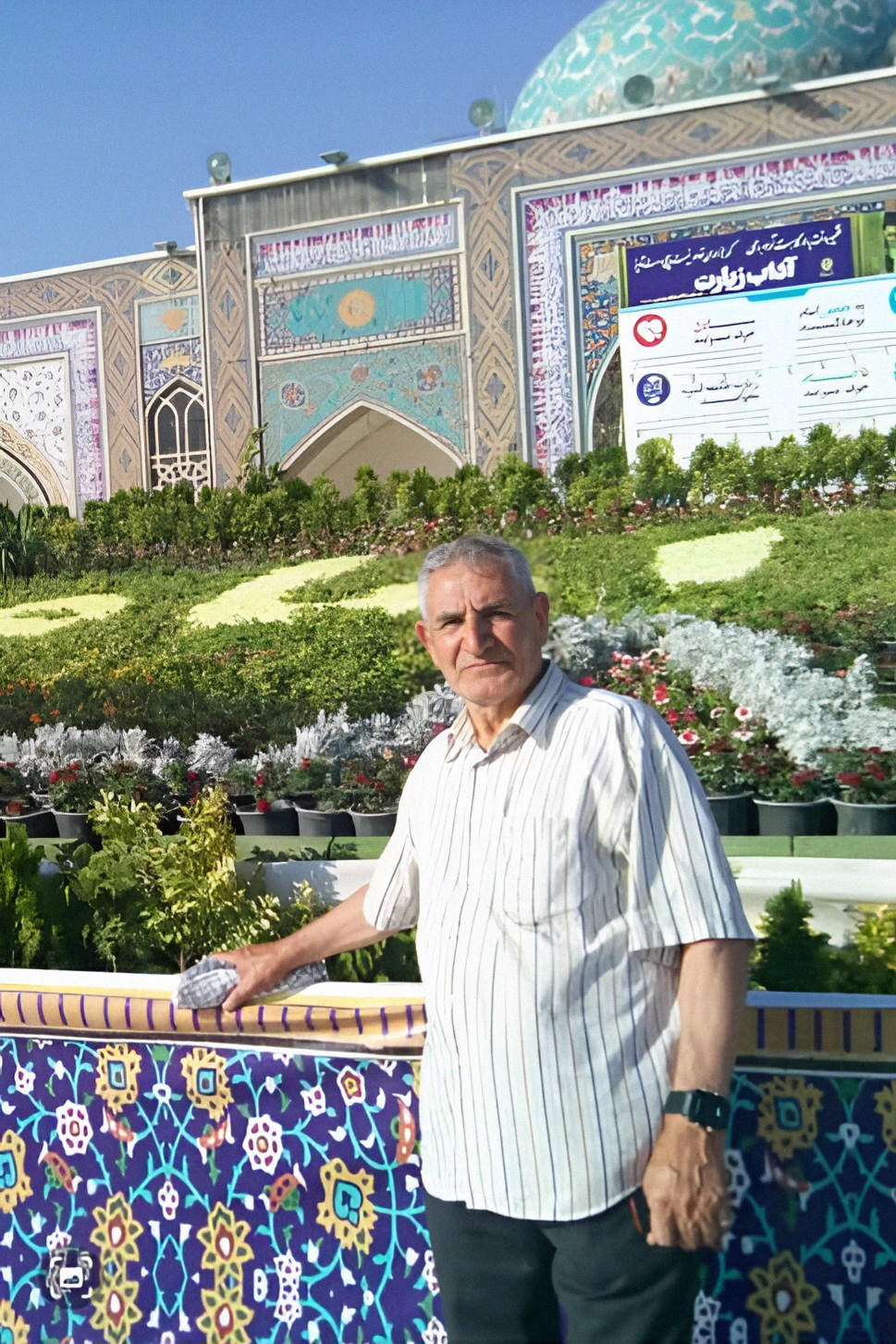 تصویری از کربلائی حسن پورحاجی آقا گلستانی