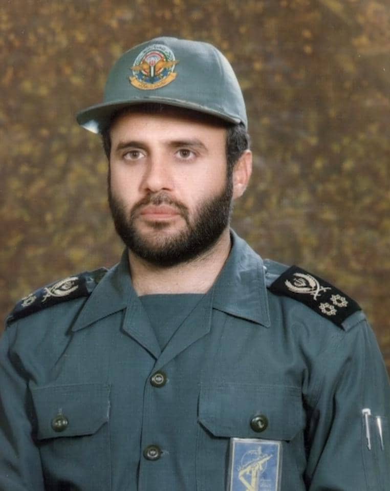 تصویری از سپهبد غلامعلی رشید و طلبه شهید امین عباس رشید رشید