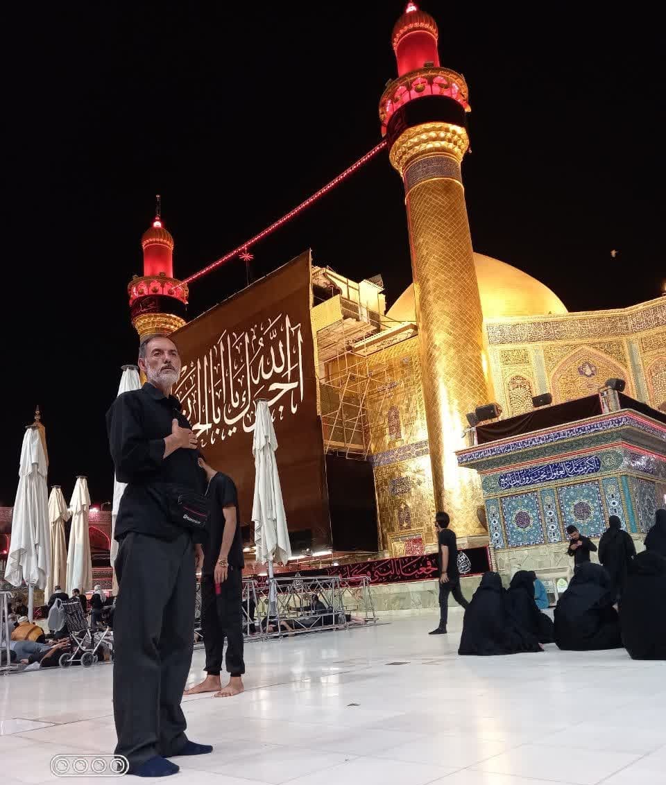 تصویری از کربلایی سید نعیم کاظمی