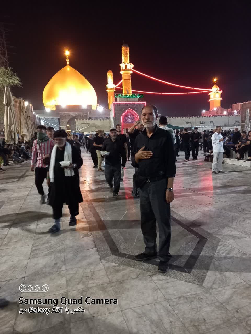 تصویری از کربلایی سید نعیم کاظمی