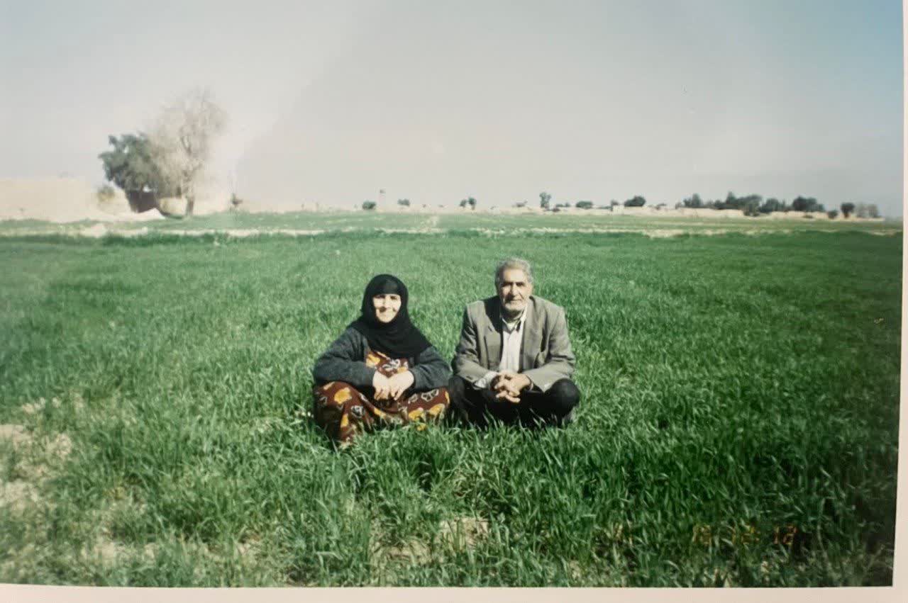 تصویر یادبود پدر بزرگ و مادر بزرگ عزیزم میثمی زاده و آنسته