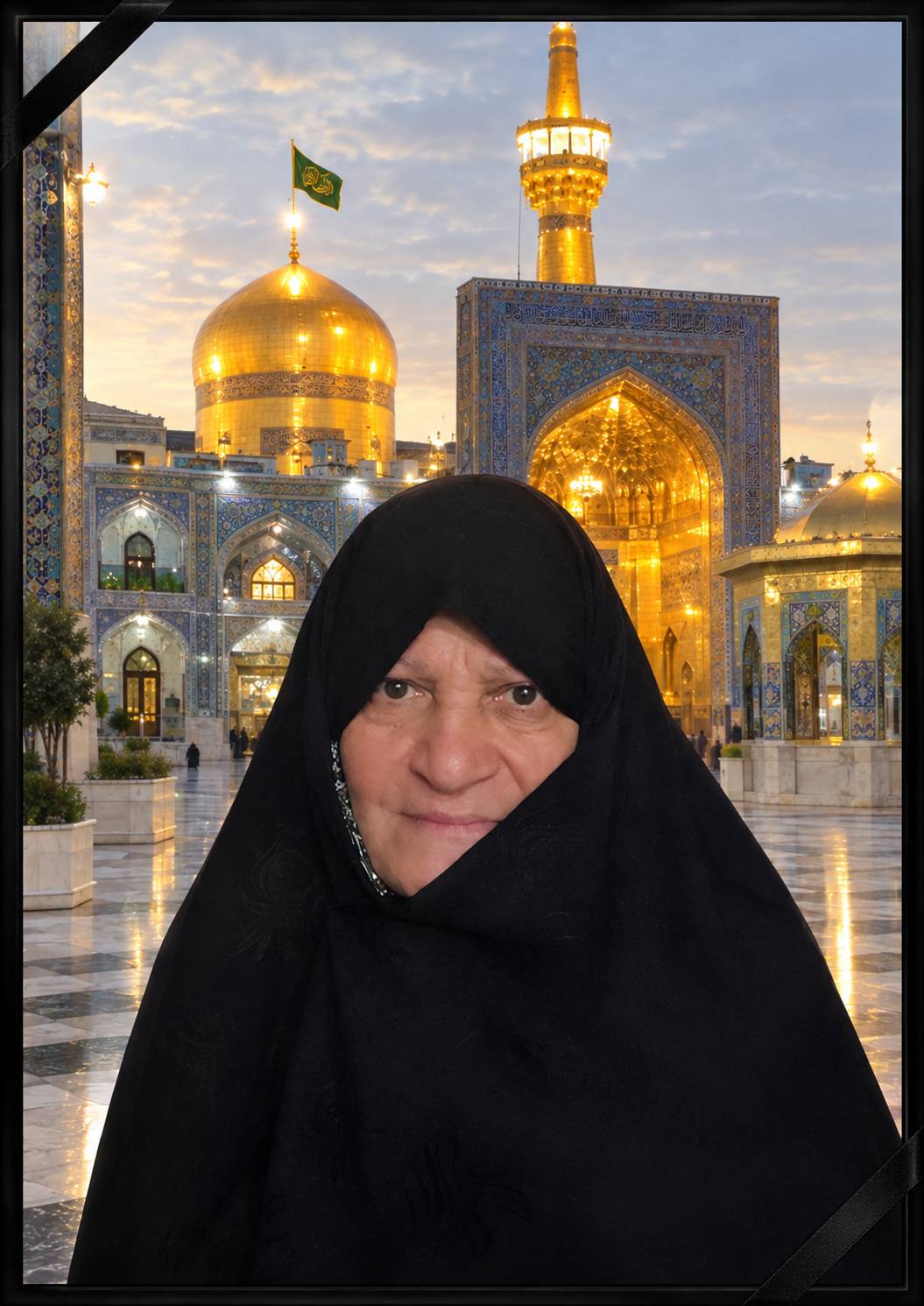 تصویر یادبود مرضیه پیرو ثابت