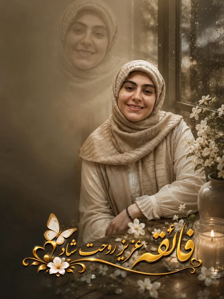 هدیه نثار روح گل دختر قشنگمان