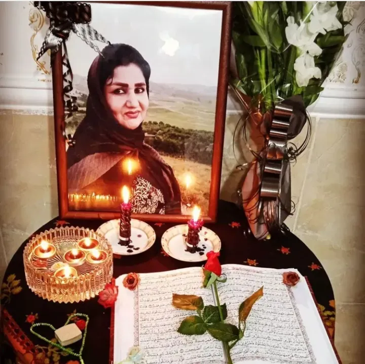 مرحومه آمنه صدقی