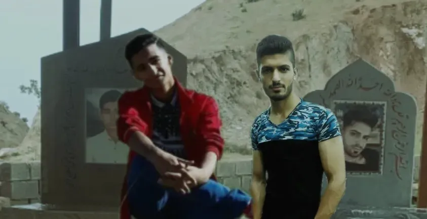 مرحومه رضا و رامین هاشم پور