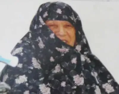 مرحومه حاجیه خانم بتول اثنی عشری مادر شهیدان محمد حسین و محمد جعفر ربانی نژاد