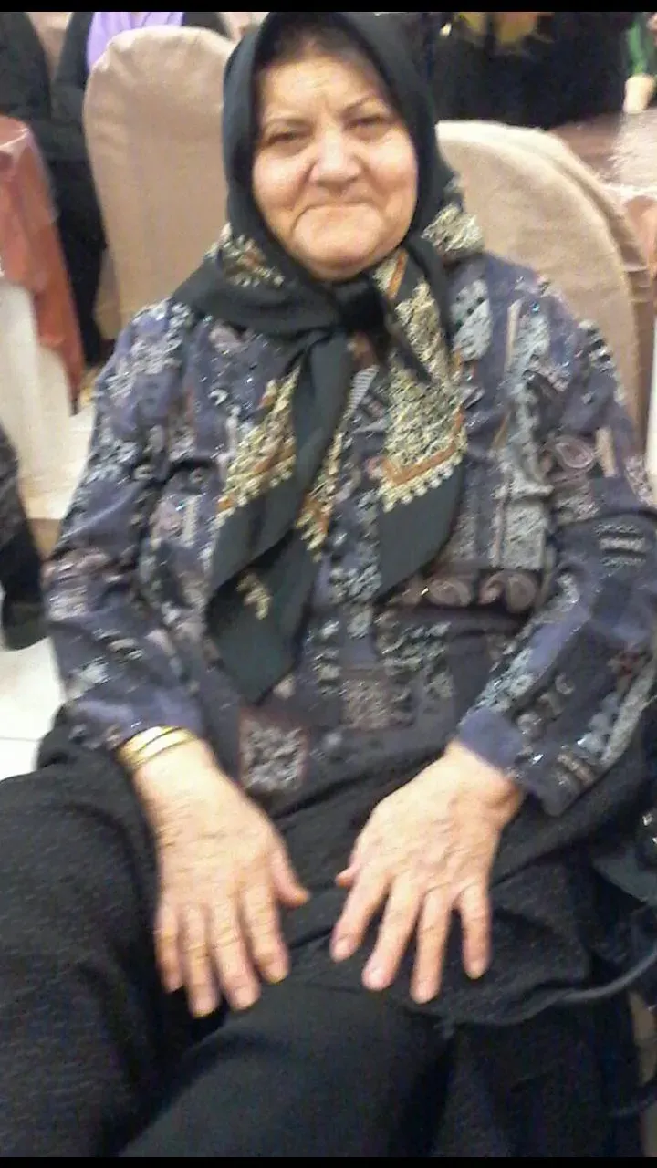 مرحومه نصرت حیدری