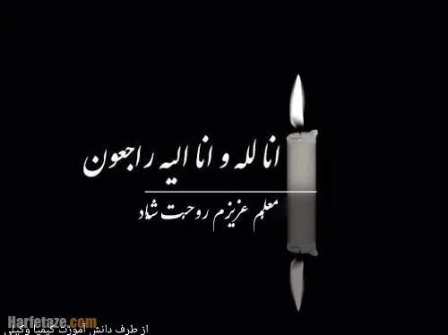مرحومه راحله محمدی