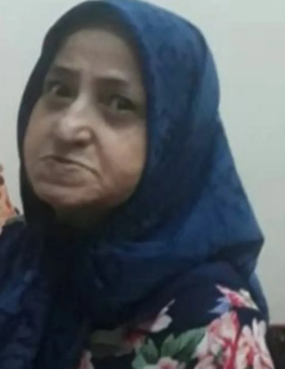 مرحومه صغری محمدی منصور