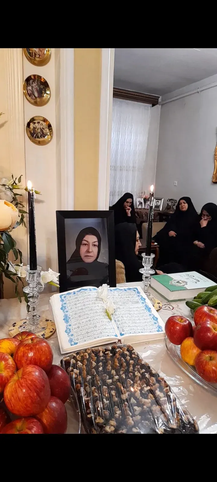 مرحومه کبری مظاهری