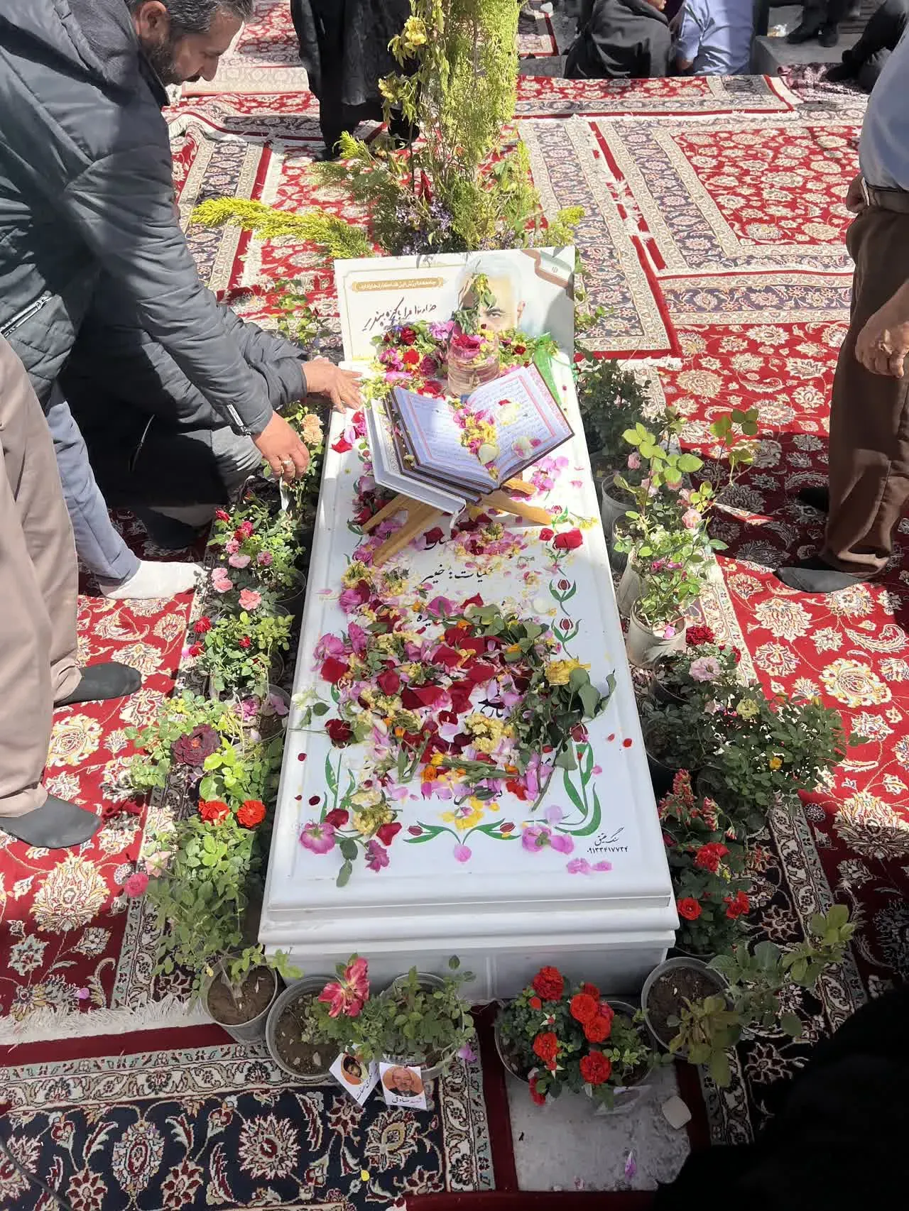 شهید شهید گمنام کوهپایه منطقه سیمک شهید گمنام