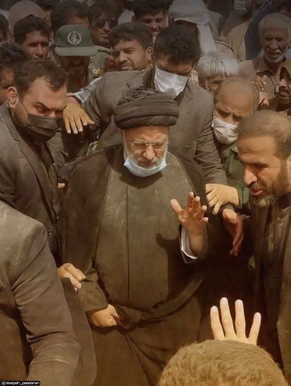 شهید خادم الرضا آیت الله دکتر ابراهیم رییسی و همراهان