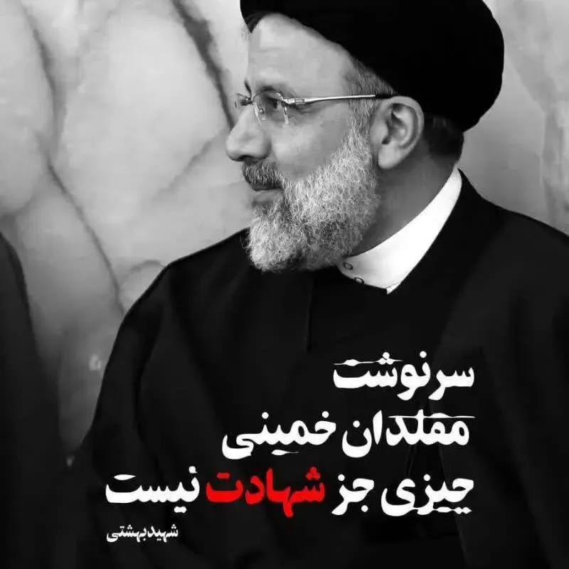 شهید خادم الرضا علیه السلام رییسی عزیز