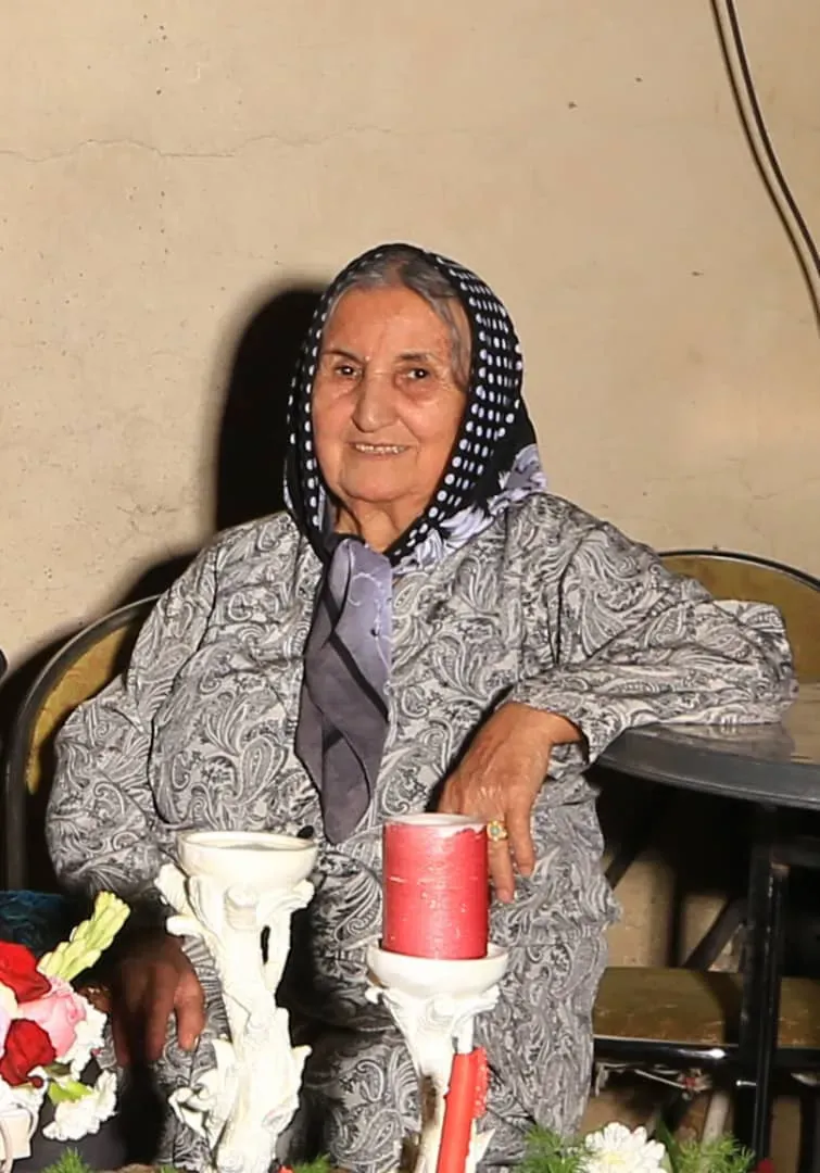 مرحومه فاطمه شالی