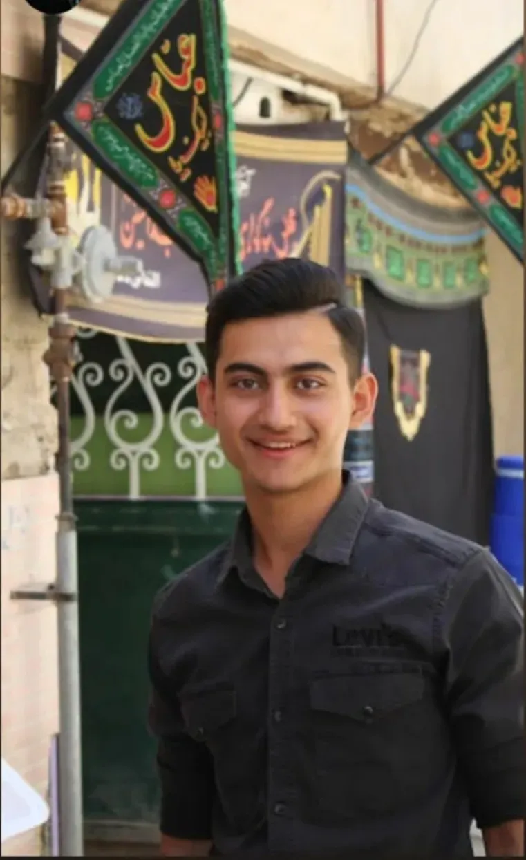 شهید کربلایی امیرحسین مظاهری منش