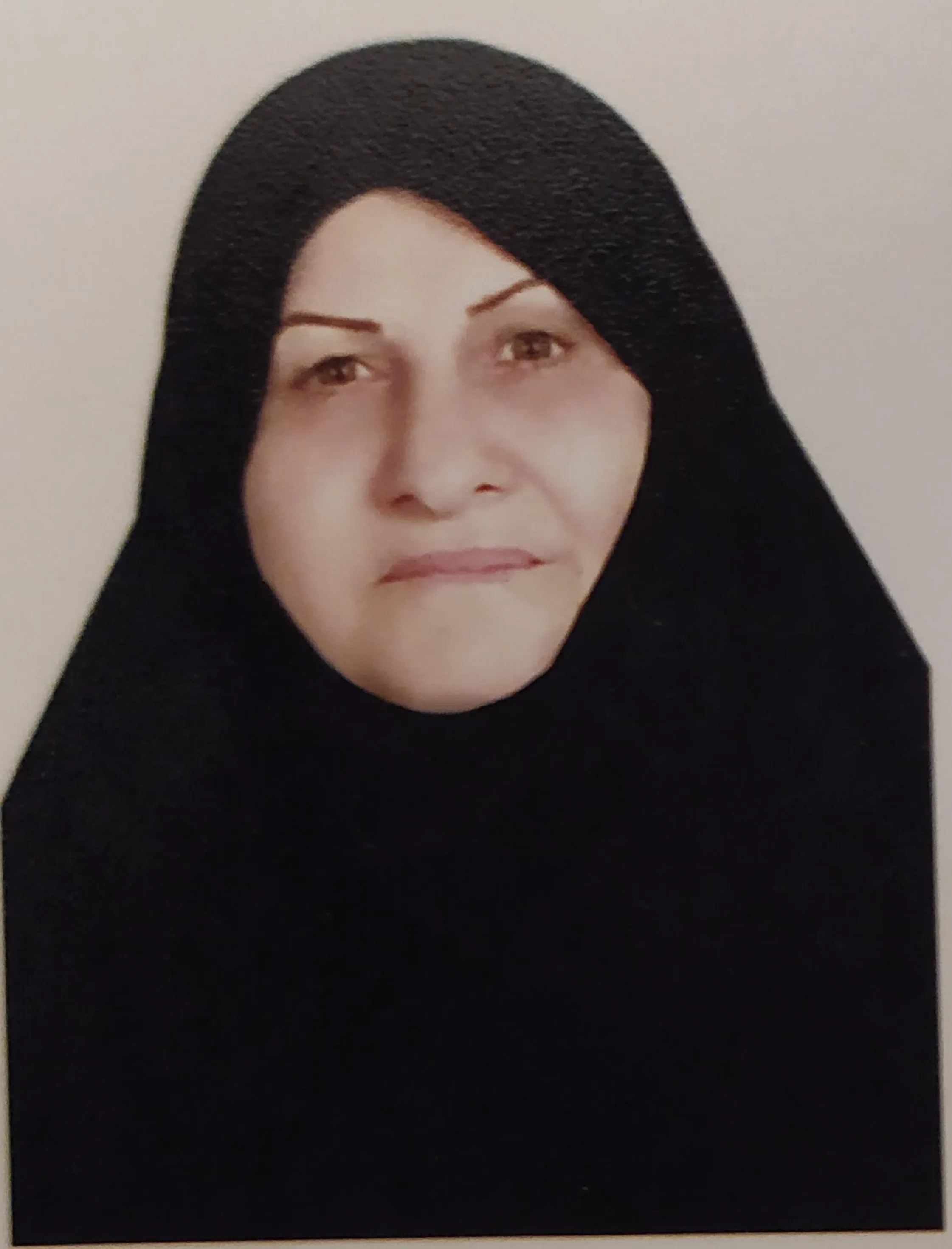 مرحومه زهرا ساجدی