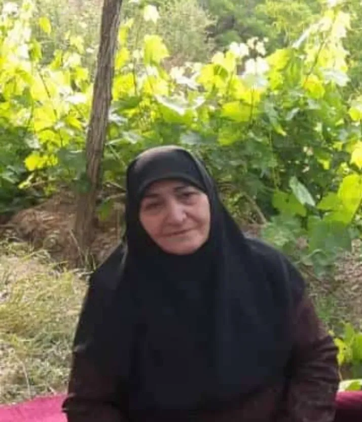 مرحومه عالیه صحرایی