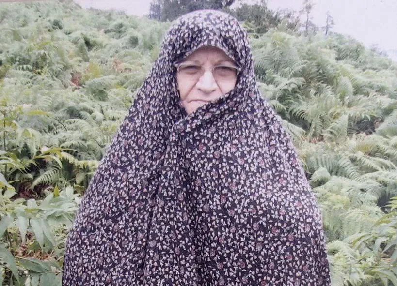 مرحومه مرضیه سعیدی