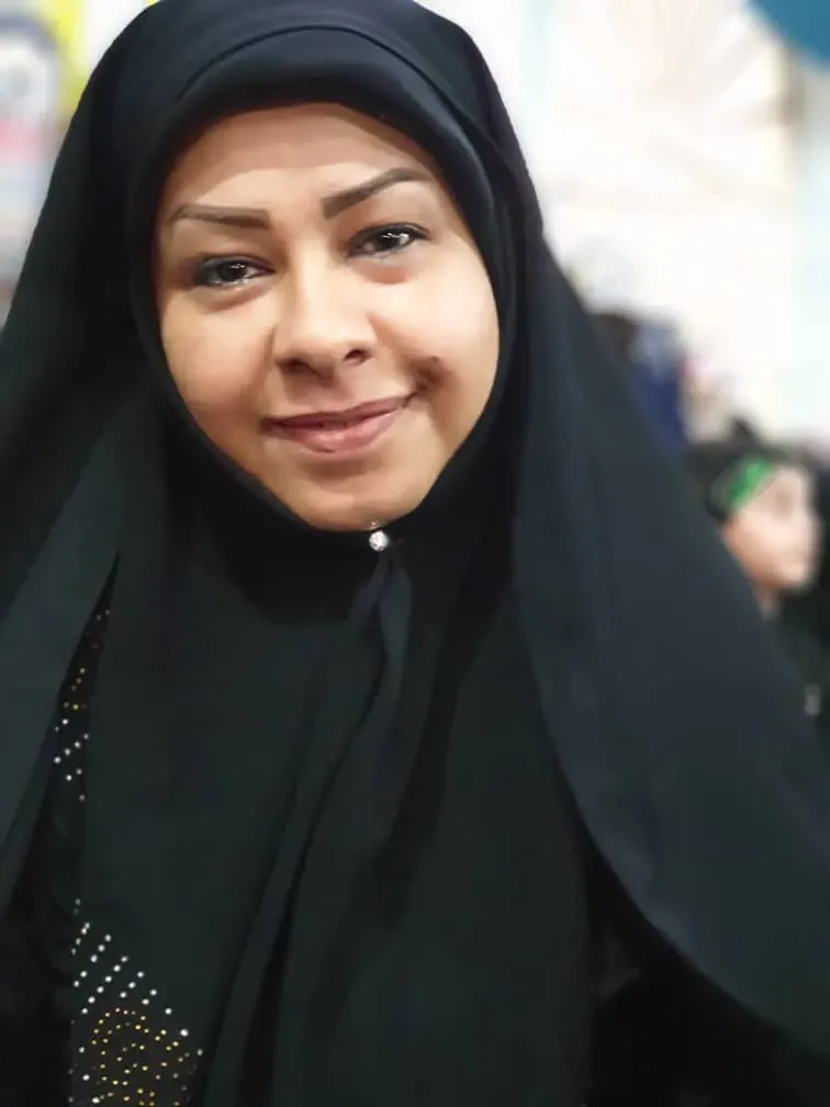 مرحومه معصومه (بنفشه) حیدری نیا