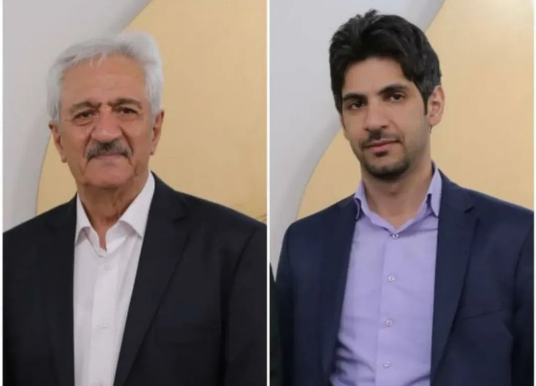 شادروان حاج محمدتقی و احسان خرازی نیا