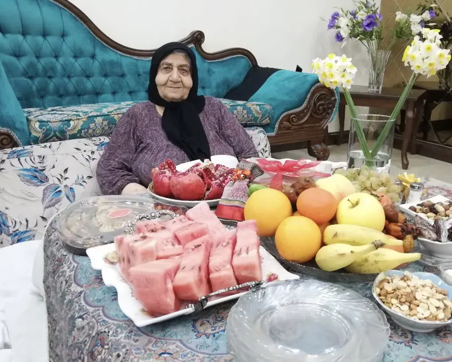 مرحومه راضیه امیدی