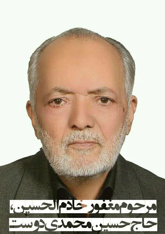 شادروان خادم الحسین علیه السلام , حاج حسین محمدی دوست