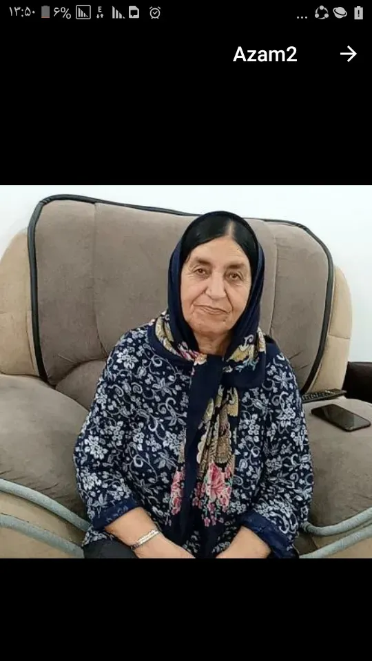 مرحومه شیرین طاهری