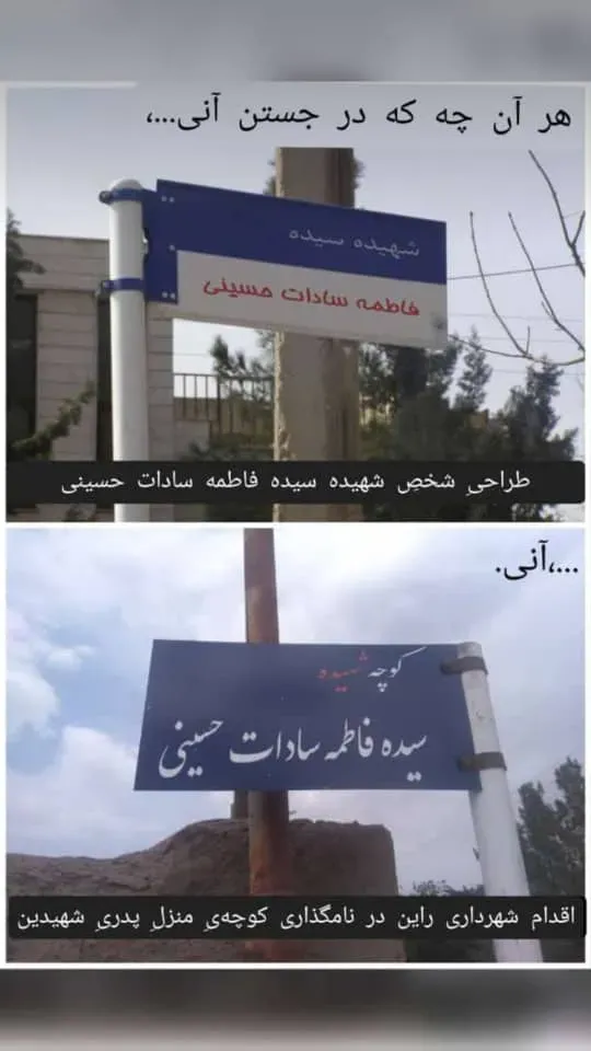 شهید فاطمه سادات حسینی