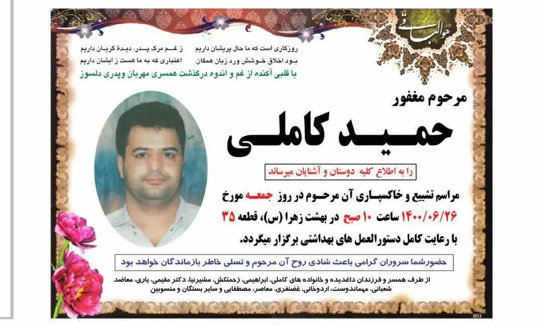 شادروان حمید کاملی