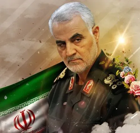 شهید مدافع حرم شهید حاج قاسم سلیمانی