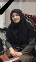 مرحومه منیره رستمی زاده